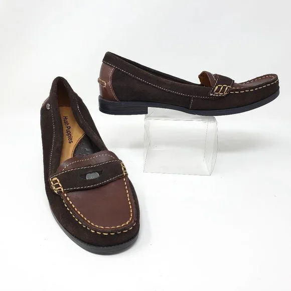 knee length dresses for ladies Hush Puppies Splendour HW06423-600 Womens Red Leather Pumps Heels Shoe